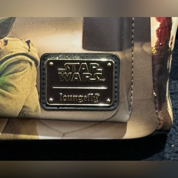 NWT Loungefly Star Wars Episode 2 Attack of the Clones scene backpack - Picture 7 of 12